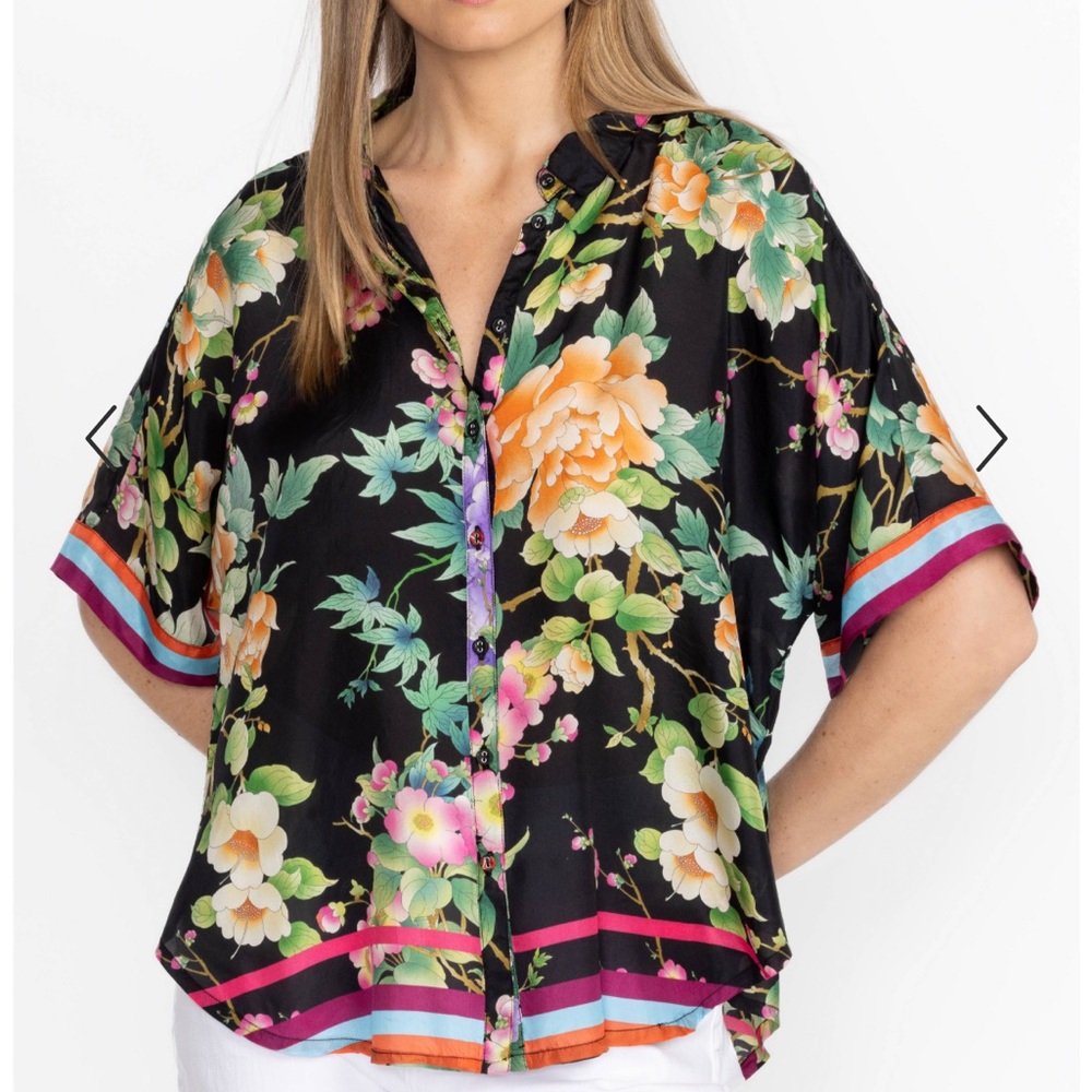 Johnny Was PETALUNAH BLOUSE - Picture 3 of 10